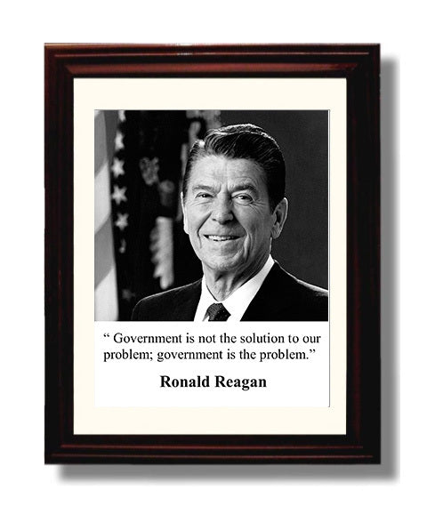 Classic Quotes - Ronald Reagan - Freedom Isnt Free - Government Is the Problem