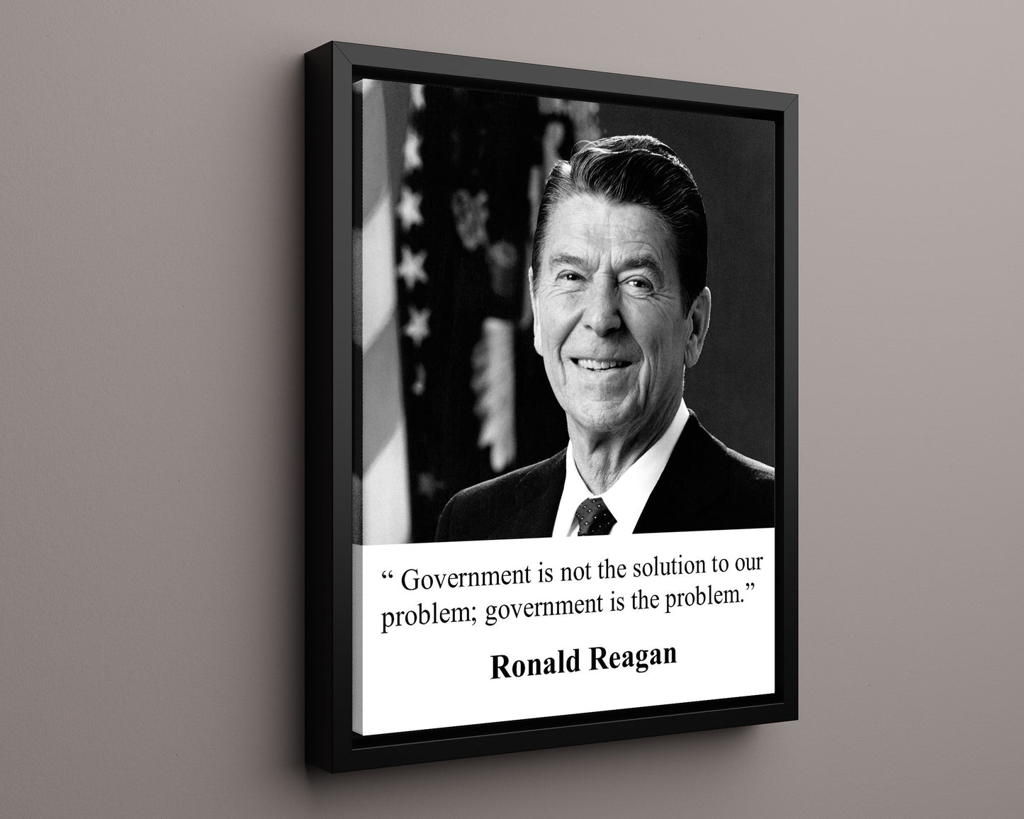 Classic Quotes - Ronald Reagan - Freedom Isnt Free - Government Is the Problem
