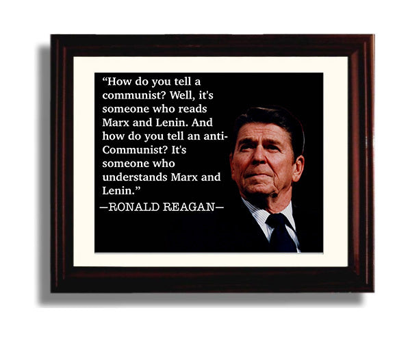 Classic Quotes - Ronald Reagan - Reading vs understanding communism