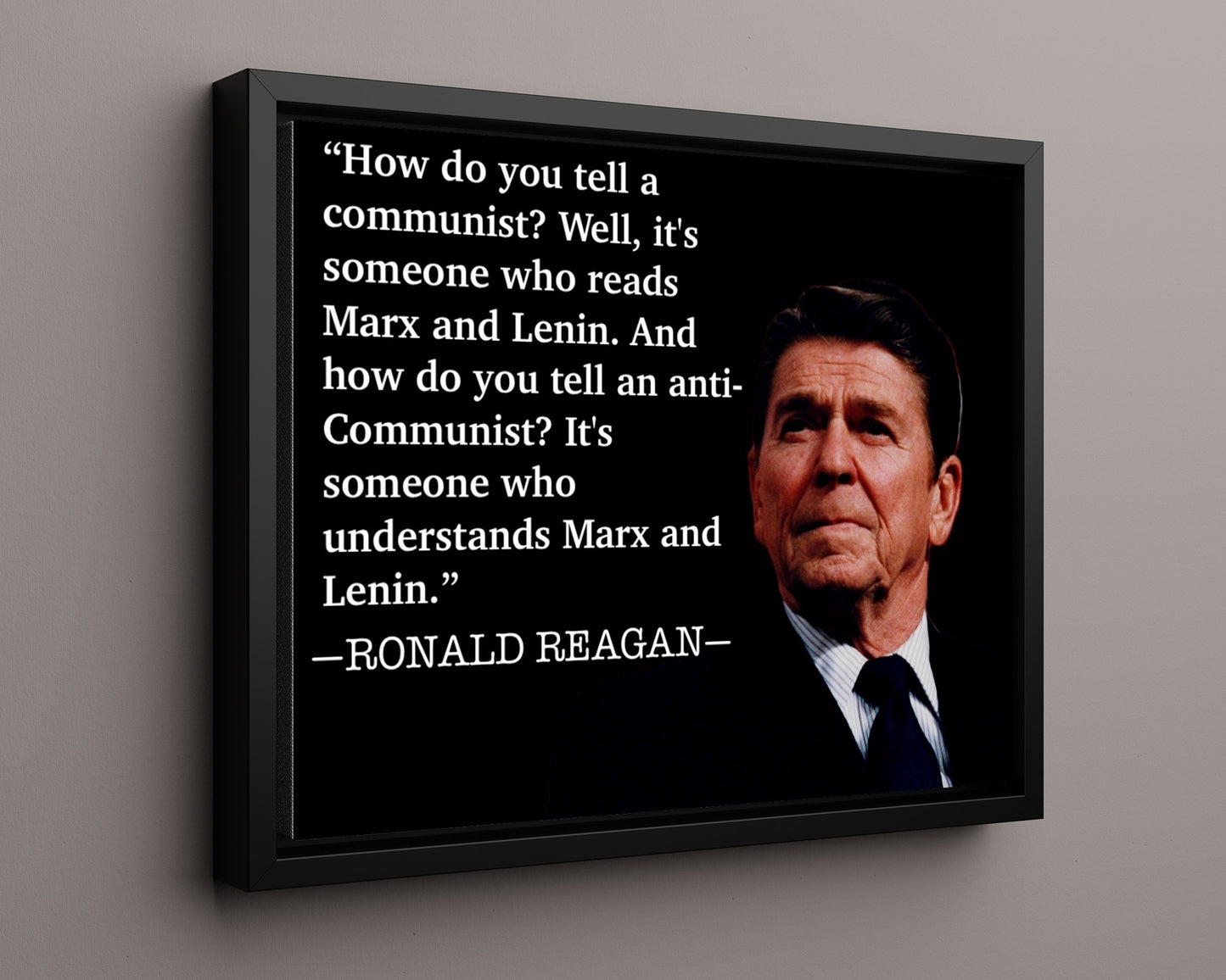 Classic Quotes - Ronald Reagan - Reading vs understanding communism