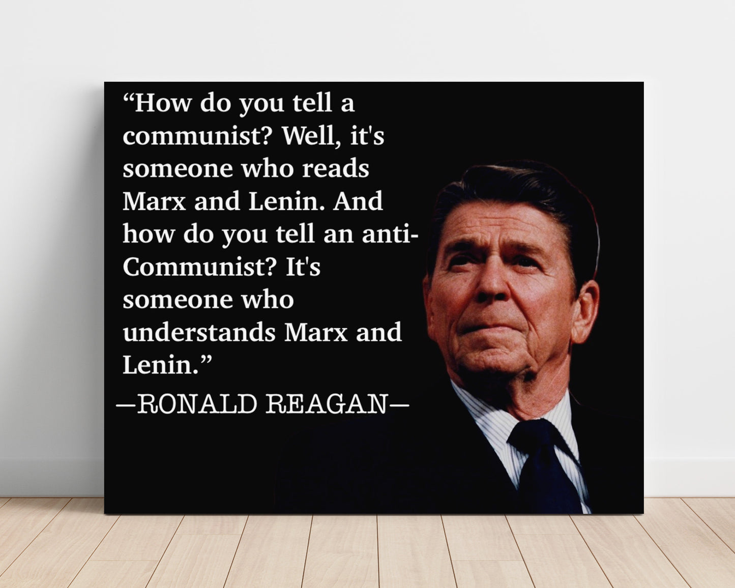 Classic Quotes - Ronald Reagan - Reading vs understanding communism