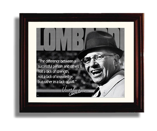 Classic Quotes - Vince Lombardi - Lack of will