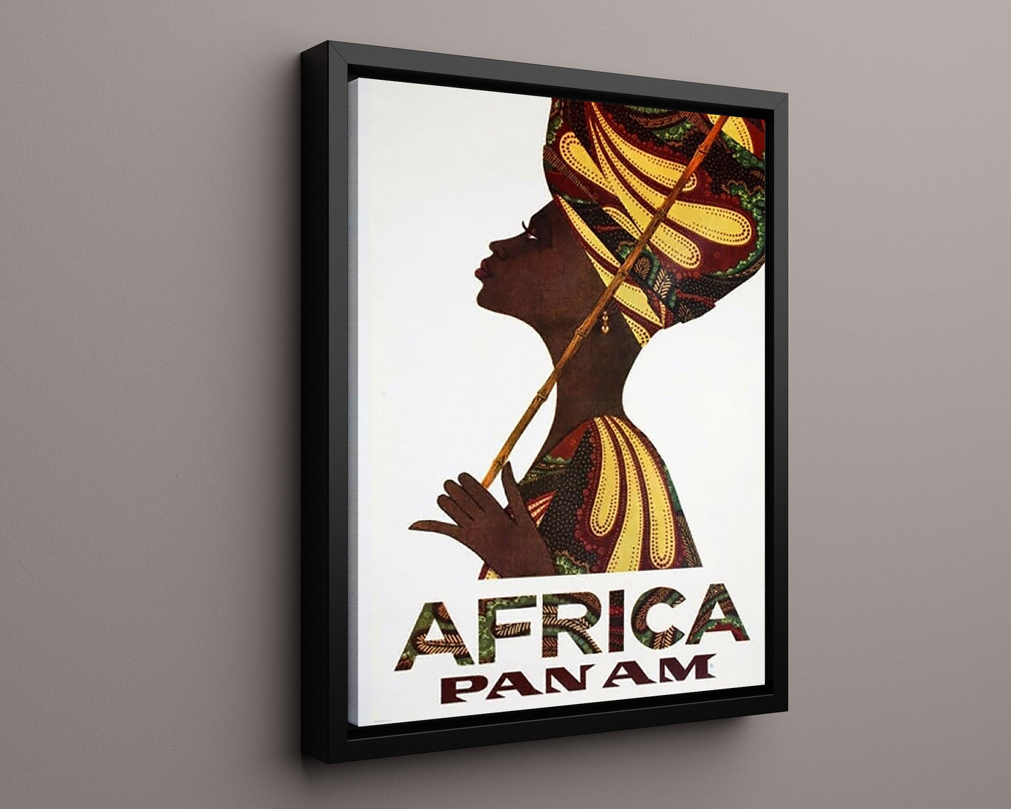 Classic Travel Poster - Africa - Pan Am Clipper