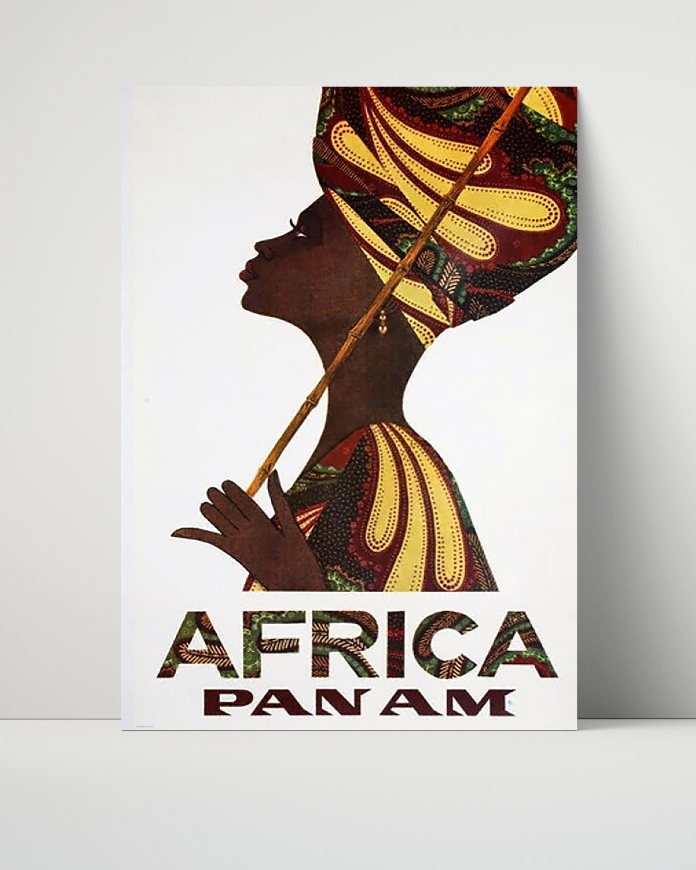 Classic Travel Poster - Africa - Pan Am Clipper