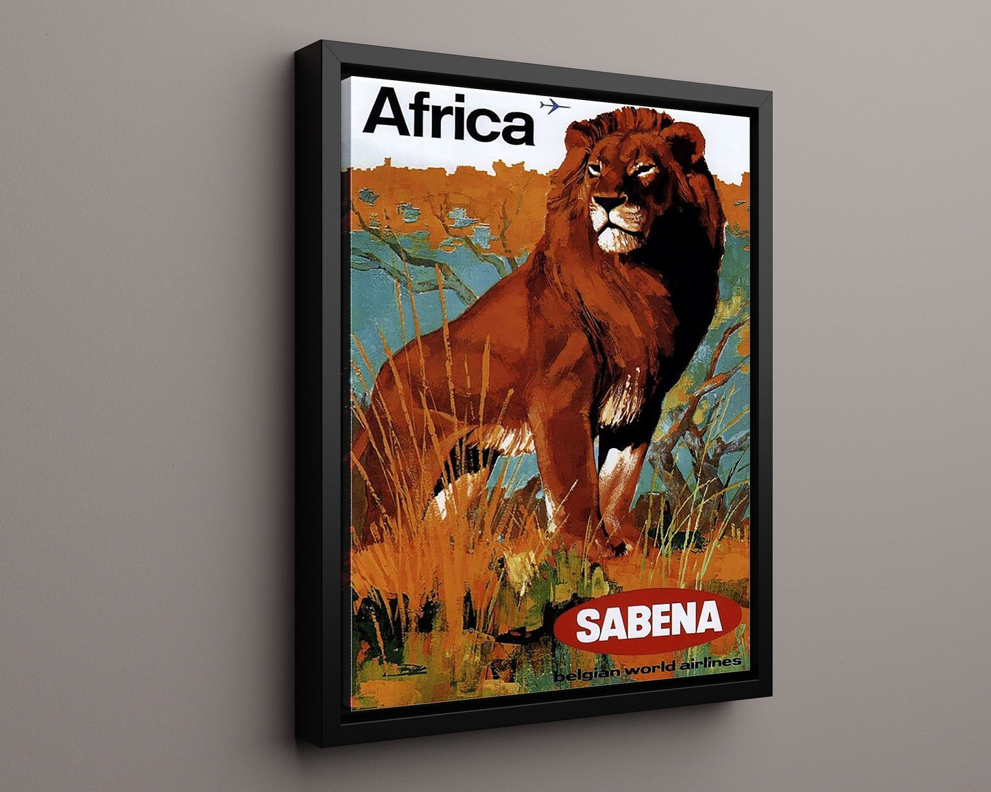 Classic Travel Poster - Africa - Sabena