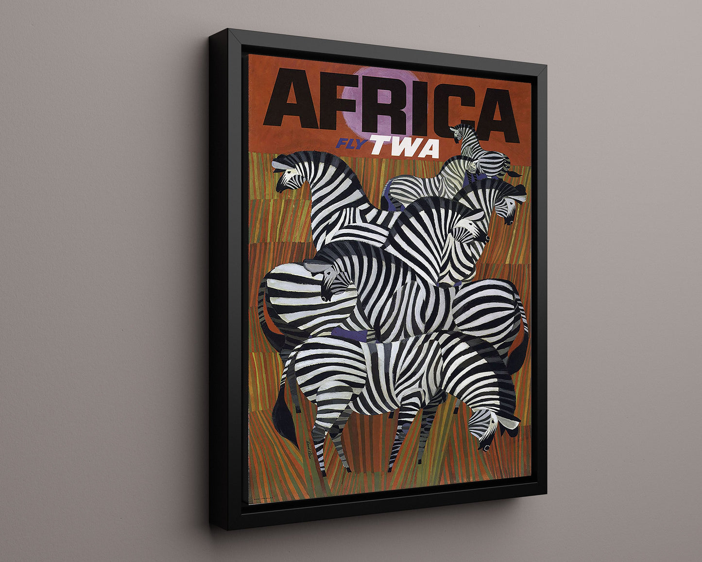 Classic Travel Poster - Africa - TWA