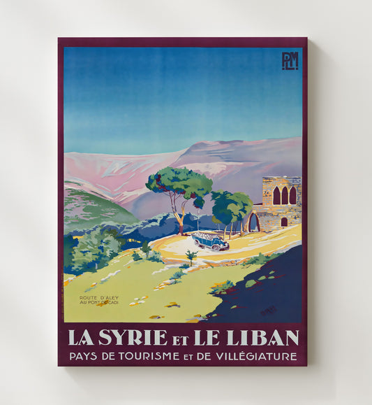 Aley Syria and Lebanon - Travel - 20x24 Canvas