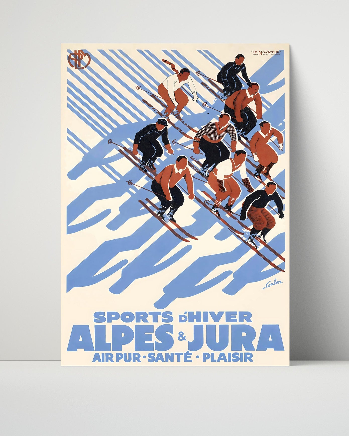 Classic Travel Poster - Alpes Jura