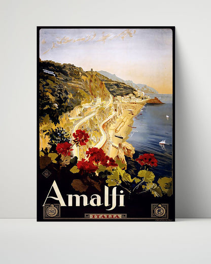 Classic Travel Unframed Poster -  Amalfi - Italy