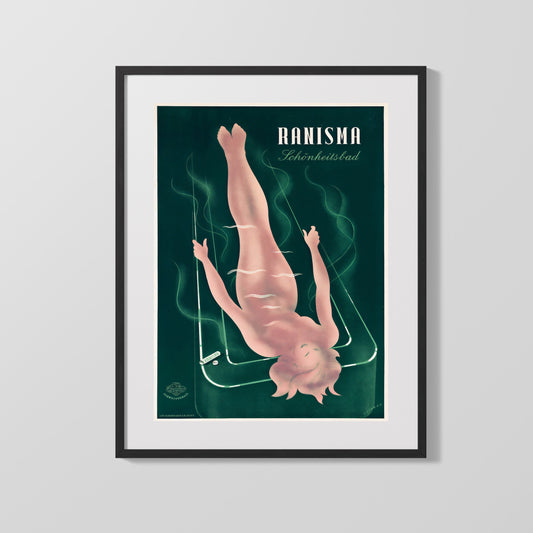 Classic Travel Poster - Athens - Acropolis