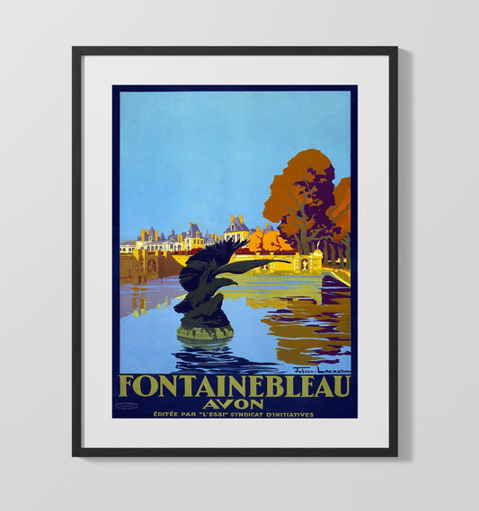 Avon Fountainbleau - Travel - 16x20 Gallery Frame