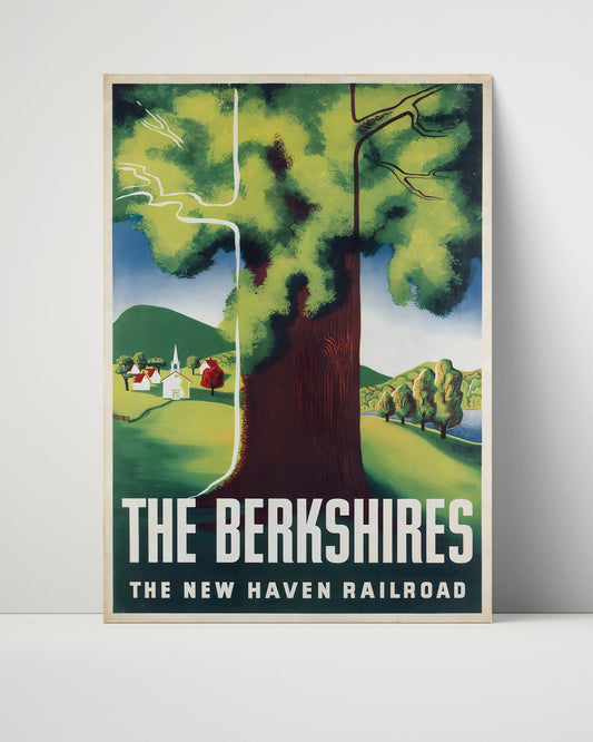Classic Travel Unframed Poster -  Berkshires - New Haven Railroad