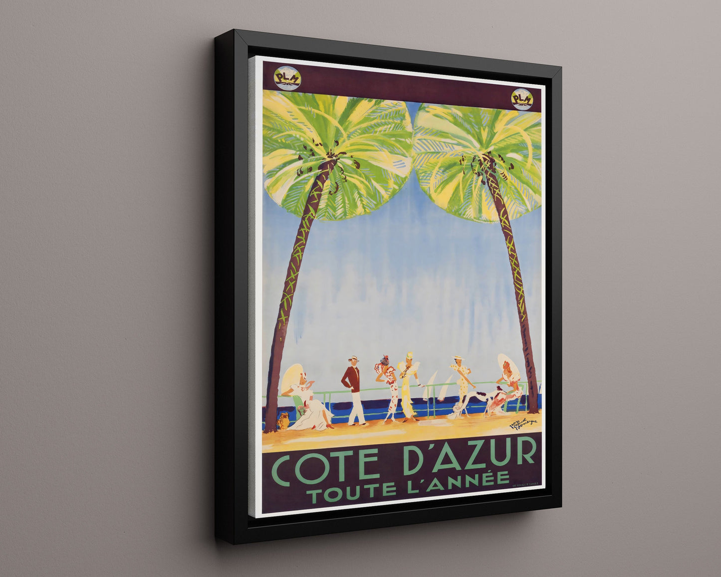 Classic Travel Poster - Berlin - Brandenburg Gate