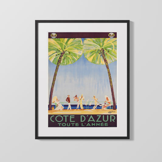 Classic Travel Poster - Berlin - Brandenburg Gate