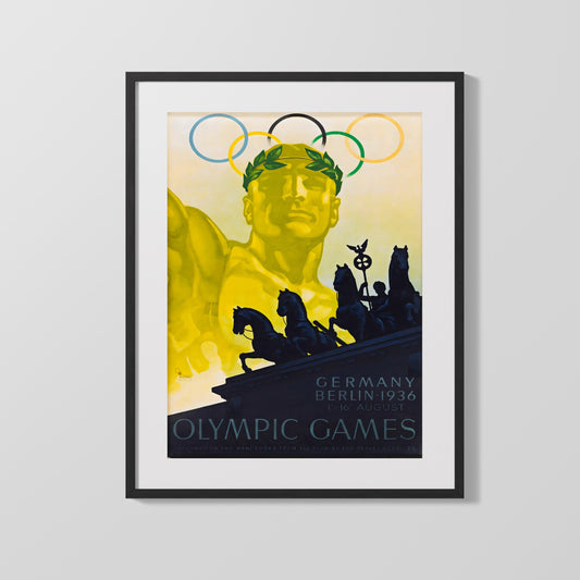 Classic Travel Poster - Berlin - OlympicGames1936