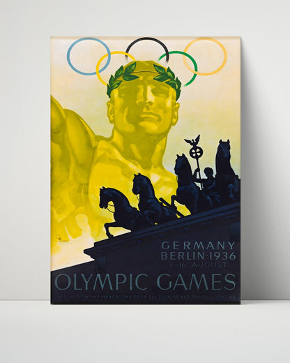 Classic Travel Unframed Poster -  Berlin - OlympicGames1936