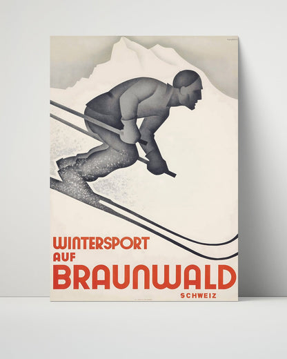 Classic Travel Unframed Poster -  Braunwald