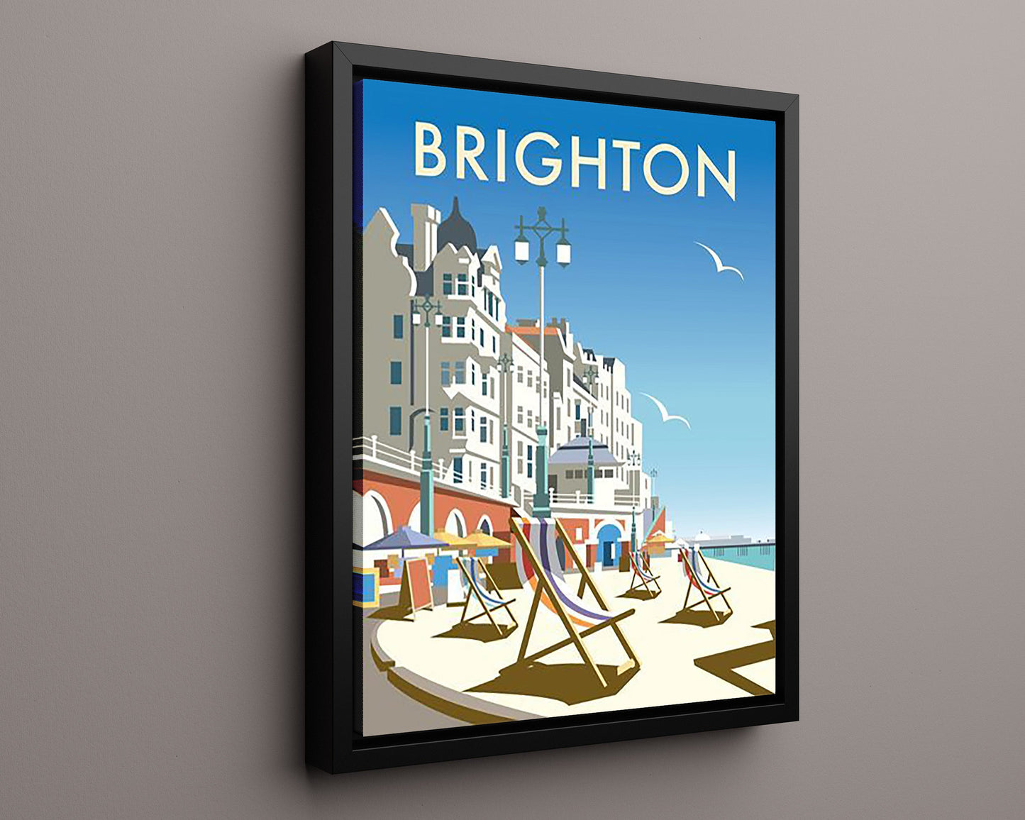 Classic Travel Poster - Brighton - Seaside