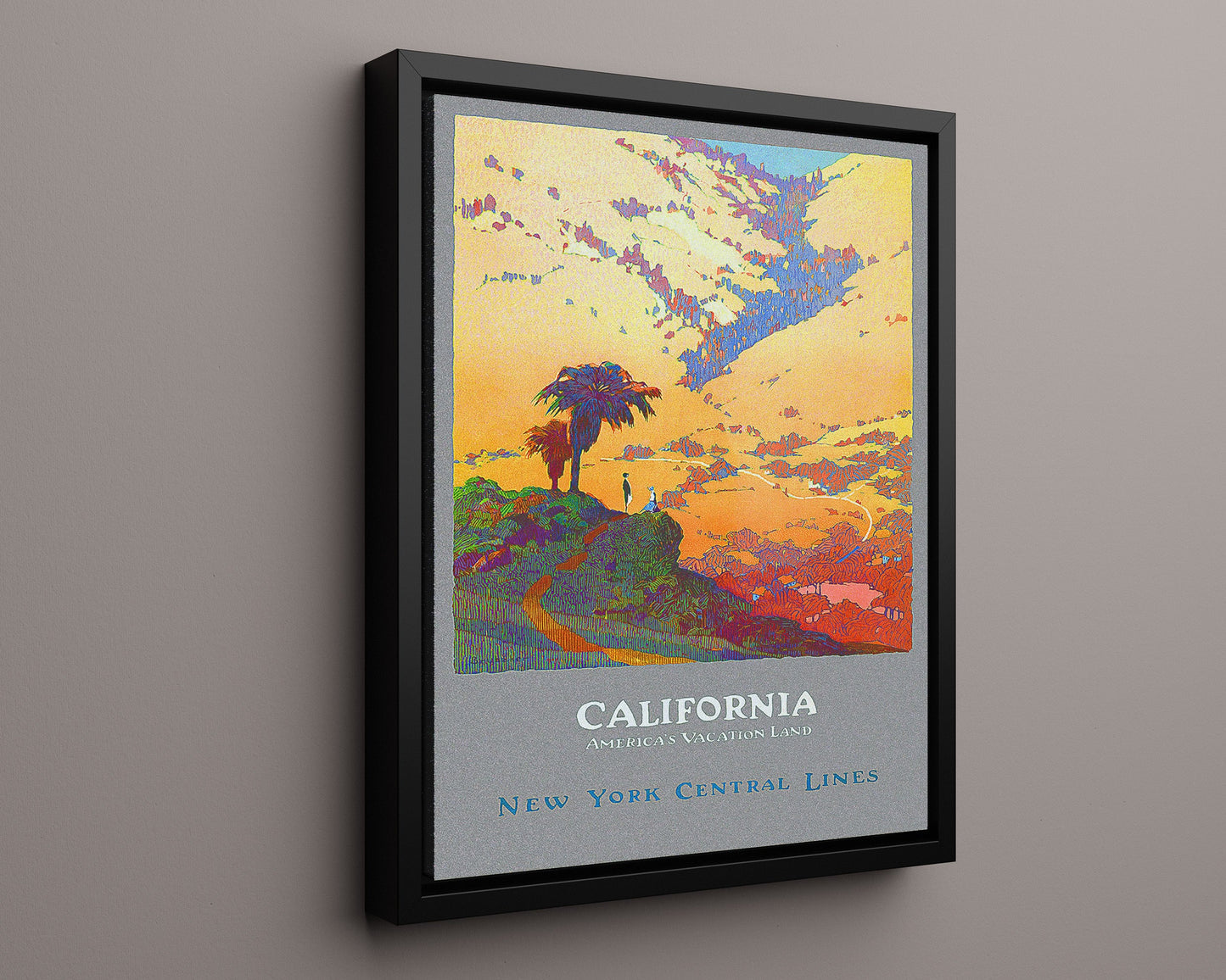 Classic Travel Poster - California - Vacation Land