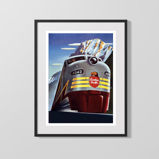 Classic Travel Poster - Canada - Pacific Railway