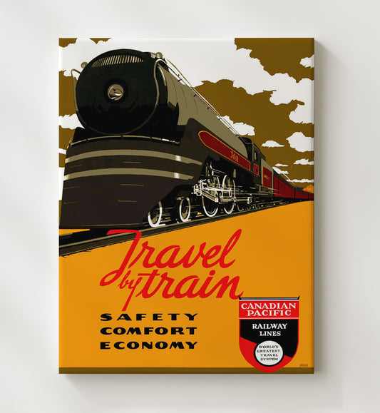 Canada Travel by Train - Travel - 20x24 Canvas