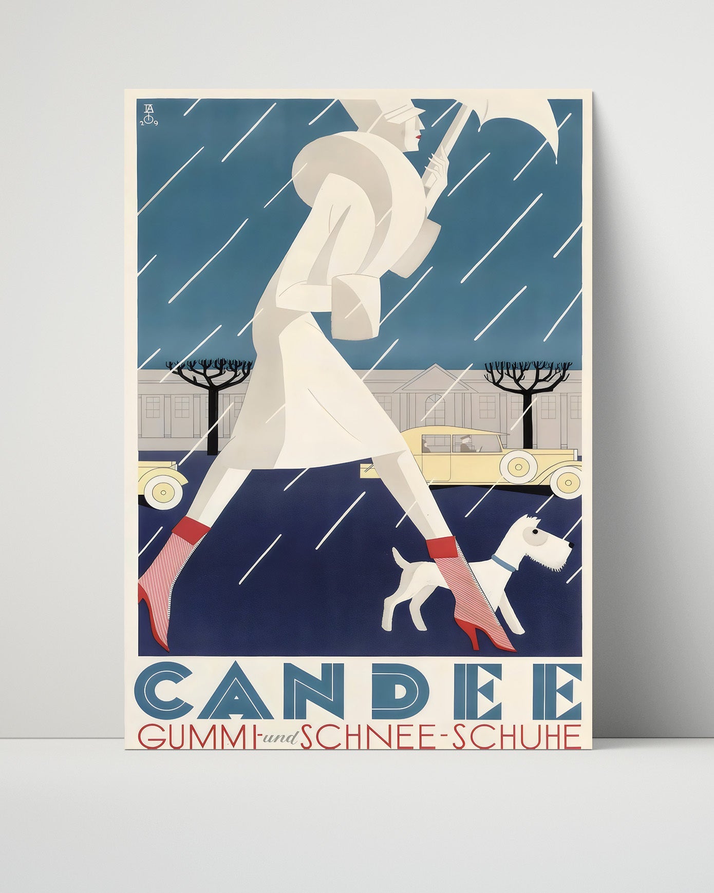 Classic Travel Poster - Candee - Winter Fashion