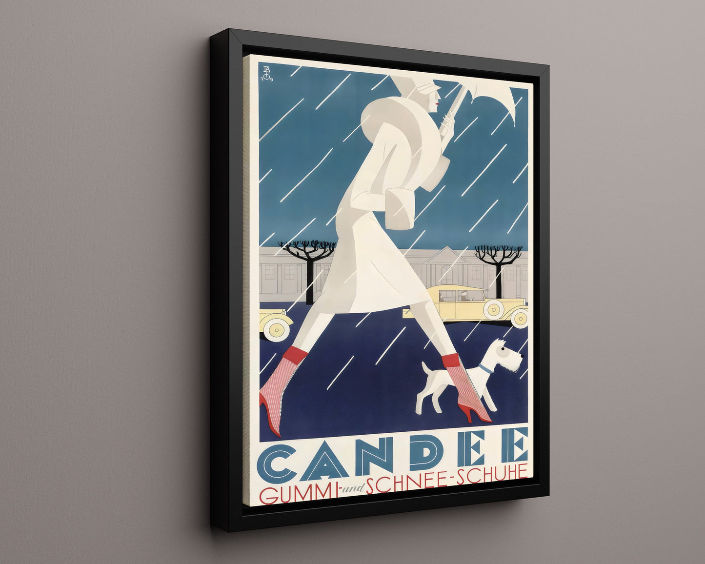 Classic Travel Poster - Candee - Winter Fashion
