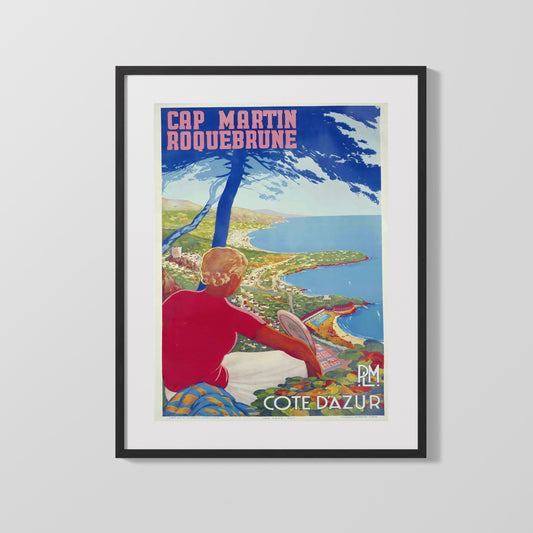 Classic Travel Poster - Cape Cod - Lighthouse