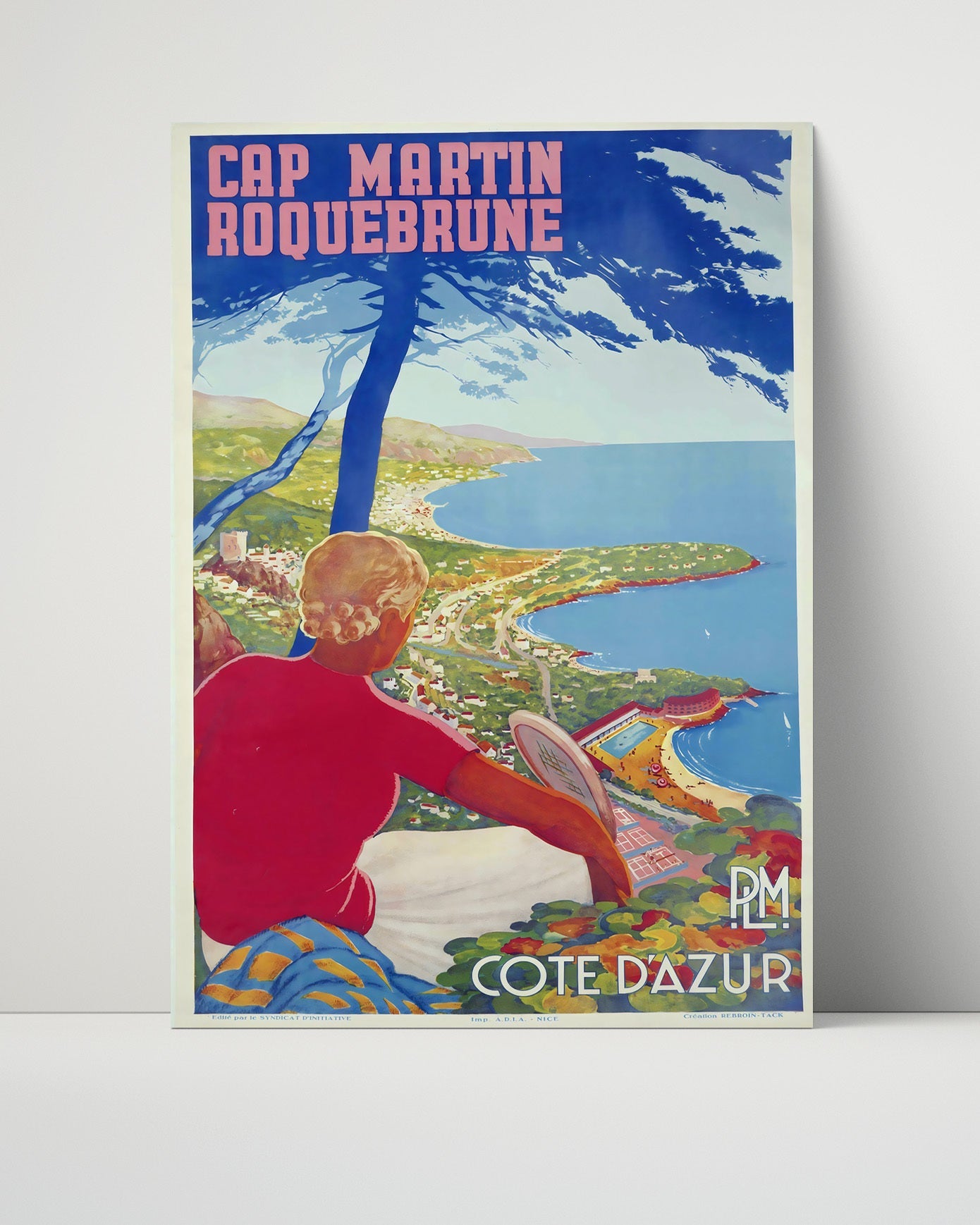 Classic Travel Poster - Cape Cod - Lighthouse