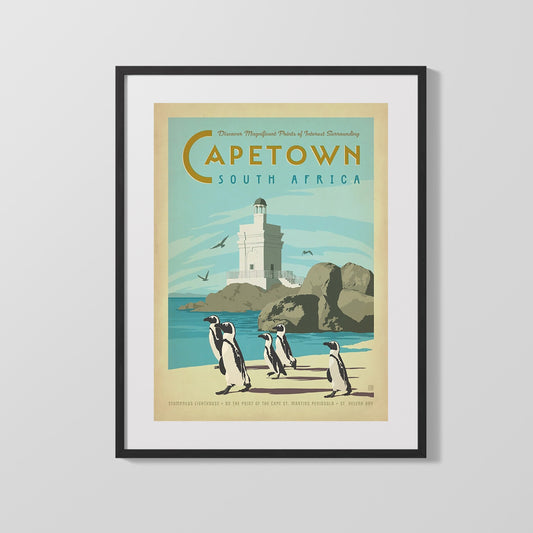 Classic Travel Poster - Cap Martin Roquebrune - Cote dAzur