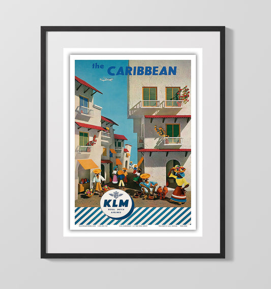 Caribbean Ocean Liner - Travel - 16x20 Gallery Frame