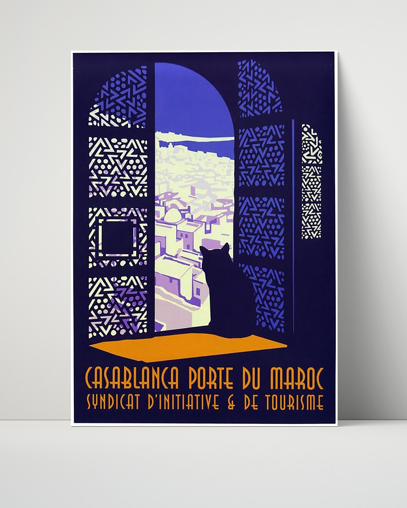 Classic Travel Unframed Poster -  Casablanca - Porte du Maroc