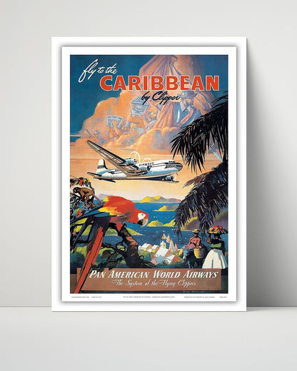 Classic Travel Unframed Poster -  Casablanca - Porte du Maroc with Cat