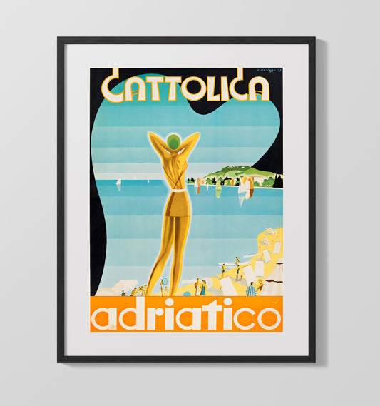 Cattolica Adriatico - Travel - 16x20 Gallery Frame