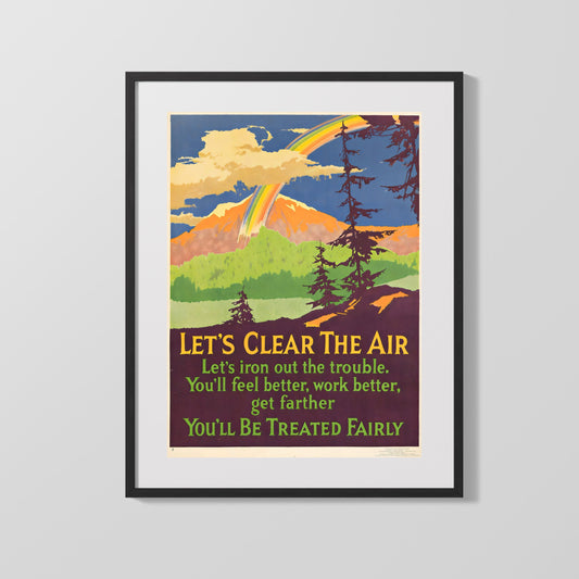 Classic Travel Poster - Colorado - ClearTheAir