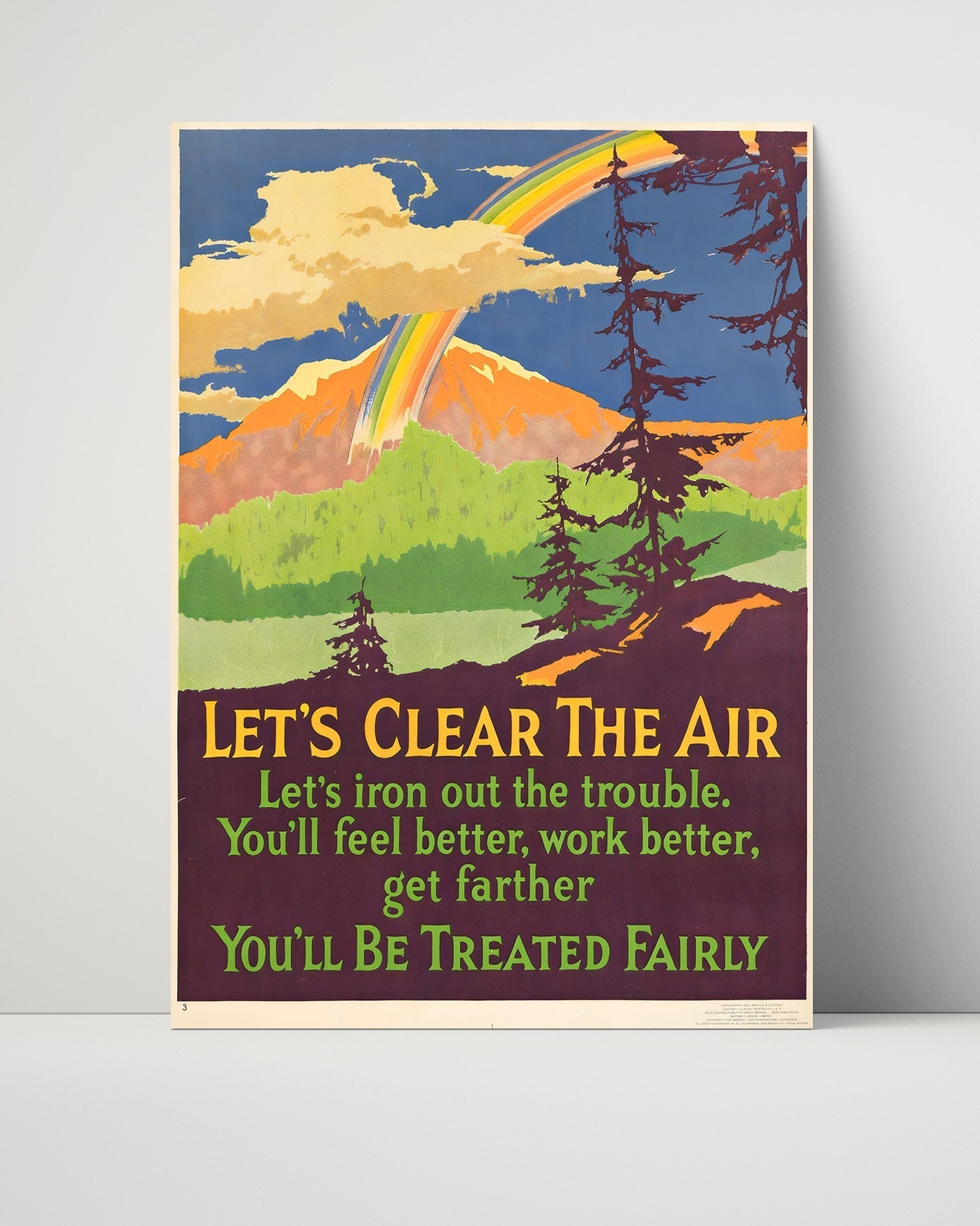 Classic Travel Unframed Poster -  Colorado - ClearTheAir