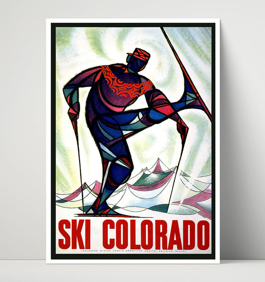 Colorado Ski - Travel - 16x20 Unframed Print