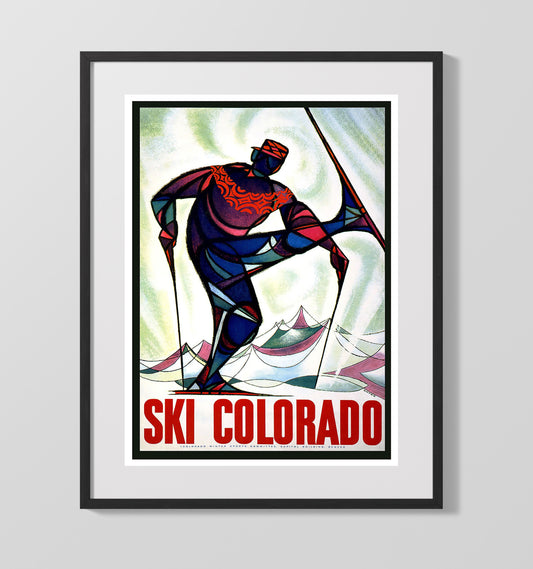 Colorado Ski - Travel - 16x20 Gallery Frame