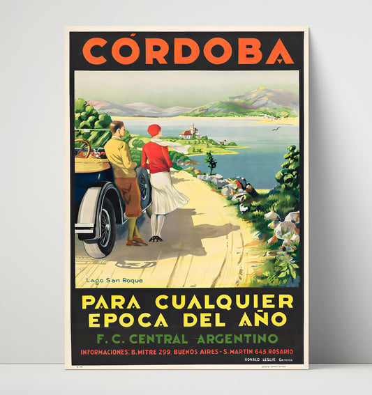 Cordoba Lago San Roque - Travel - 16x20 Unframed Print