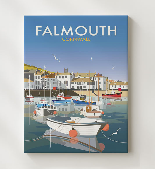 Cornwall Falmouth - Travel - 20x24 Canvas