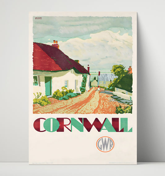 Cornwall GWR - Travel - 16x20 Unframed Print