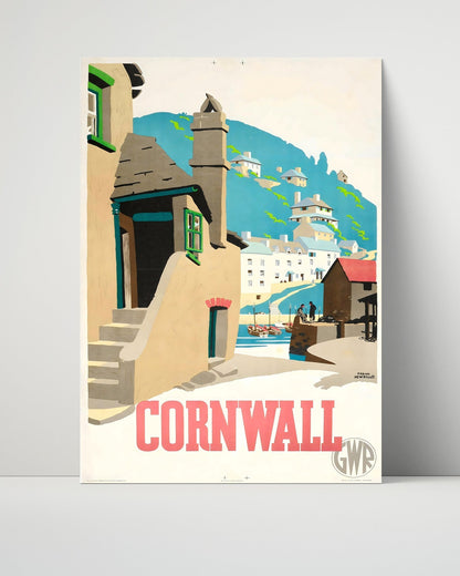 Classic Travel Unframed Poster -  Cornwall - GWR
