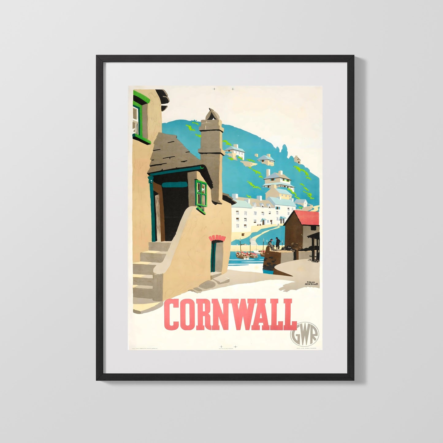 Classic Travel Poster - Cornwall - GWR