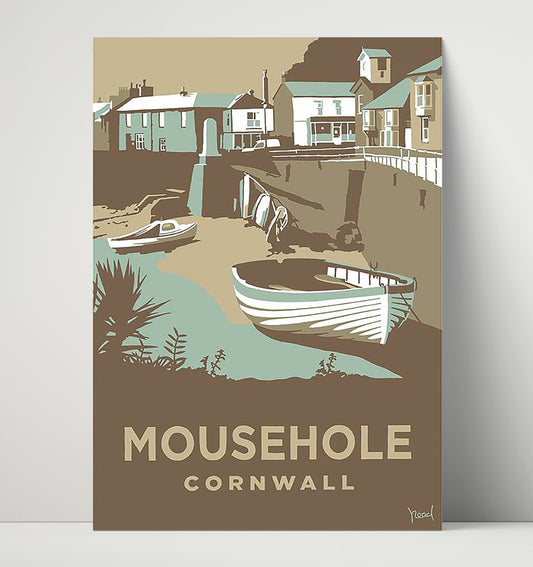 Cornwall Mousehole - Travel - 16x20 Unframed Print