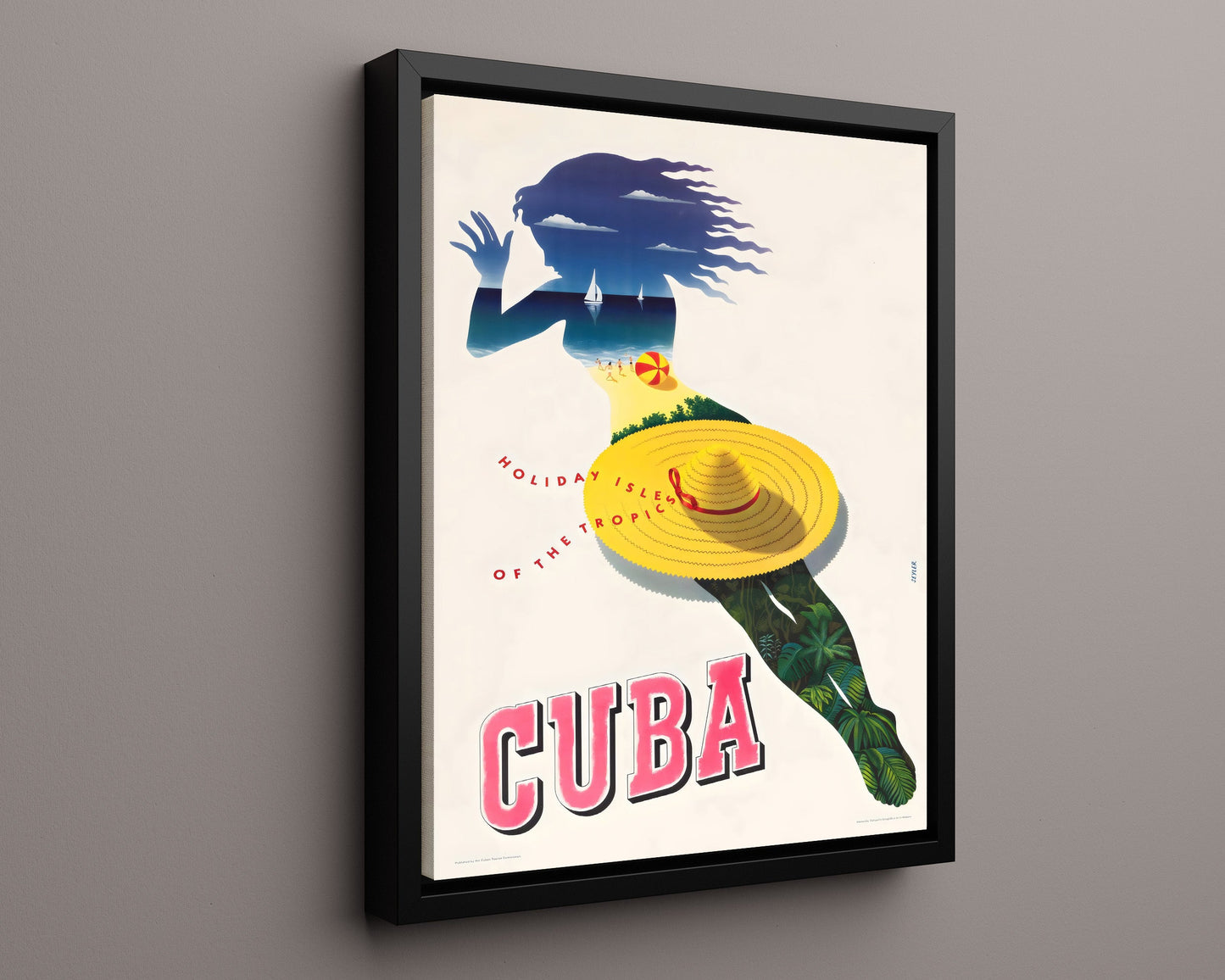 Classic Travel Poster - Cuba - Holiday Isles