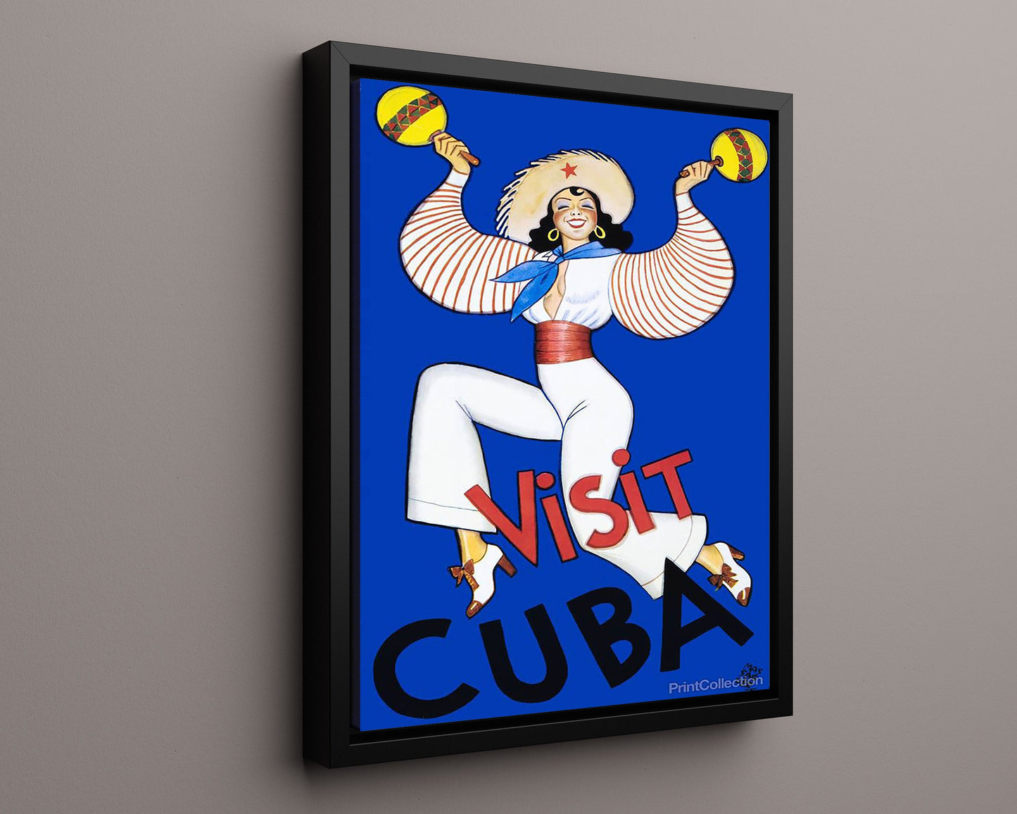 Classic Travel Poster - Cuba - Visit Cuba
