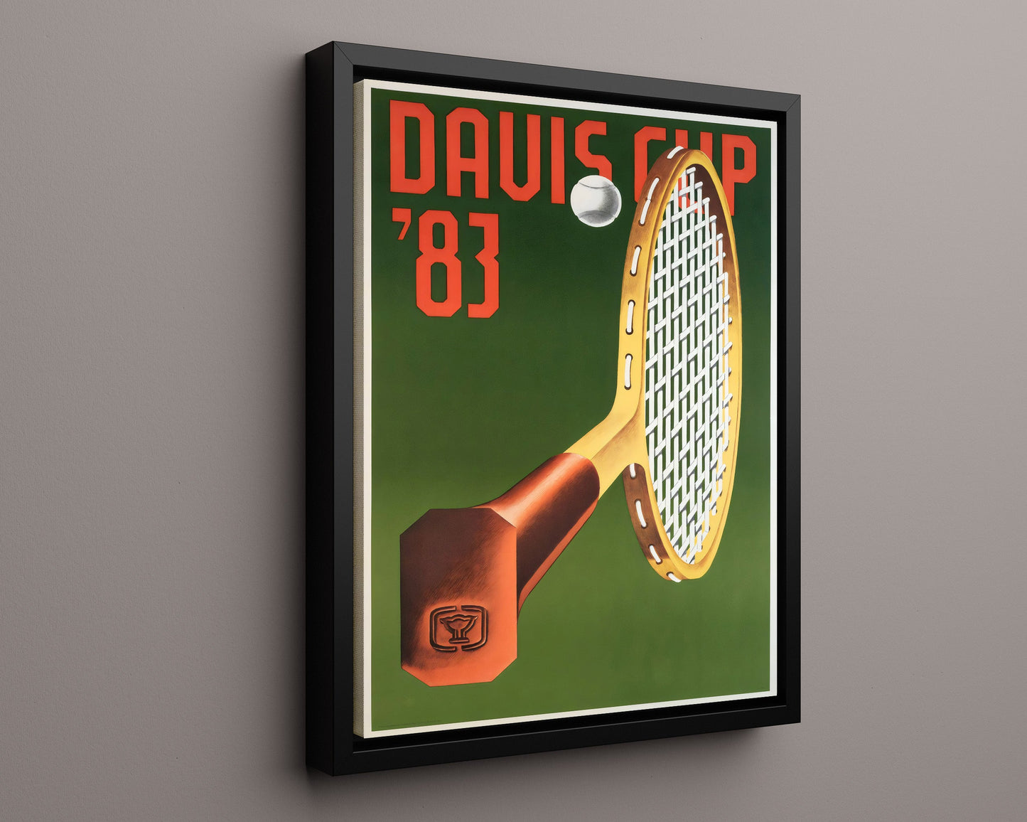 Classic Travel Poster - Davis Cup - 1983