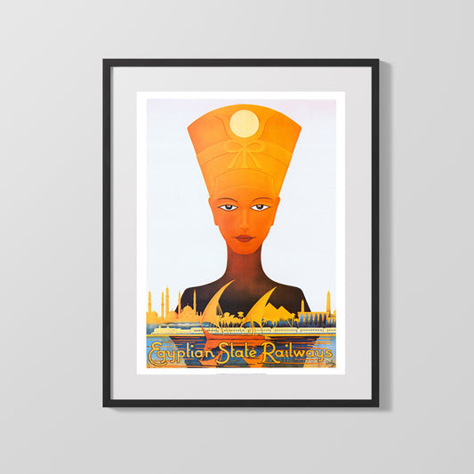 Classic Travel Poster - Egypt - State Railways