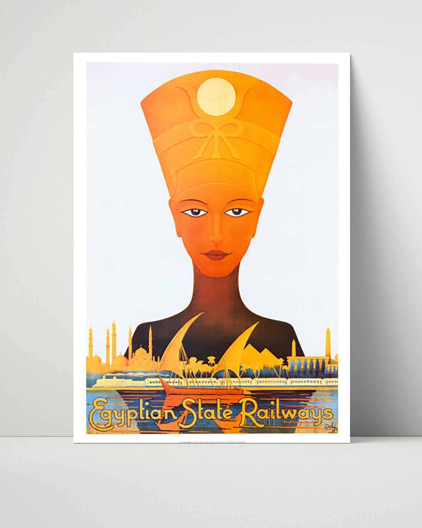 Classic Travel Unframed Poster -  Egypt - State Railways