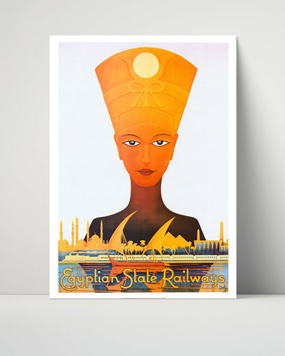 Classic Travel Unframed Poster -  Egypt - State Railways